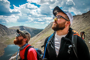 Two Adventurers Wearing Nöz Reef Safe Sunscreen